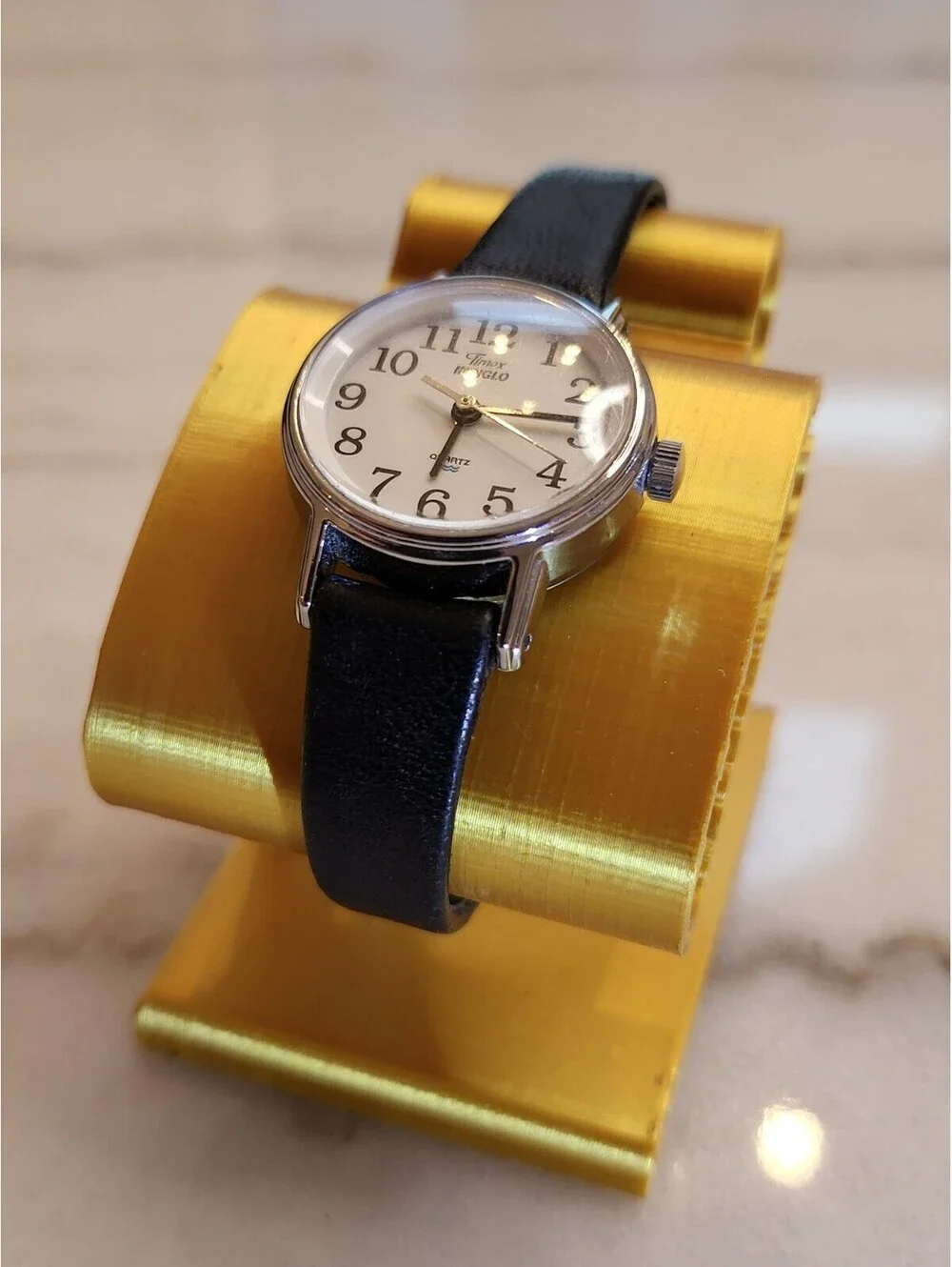 Vtg Timex Women's Quartz Watch Indiglo Works Perfectly EUC 23mm 7